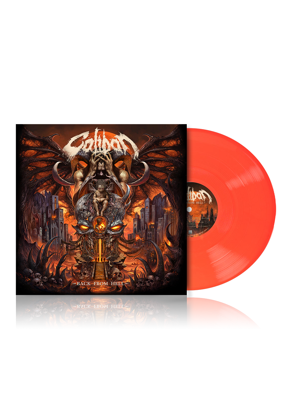 Caliban - Back From Hell Ltd. Neon Orange - Colored Vinyl | Neutral-Image