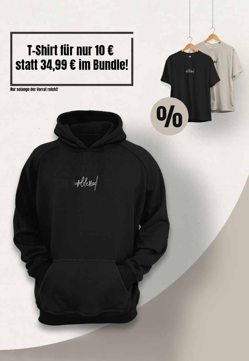 KYNGDOM - BLESSED HOODIE/T-SHIRT SAND - BUNDLE